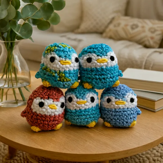 Crochet toys: photo generated by ListifyAI (lifestyle scene)