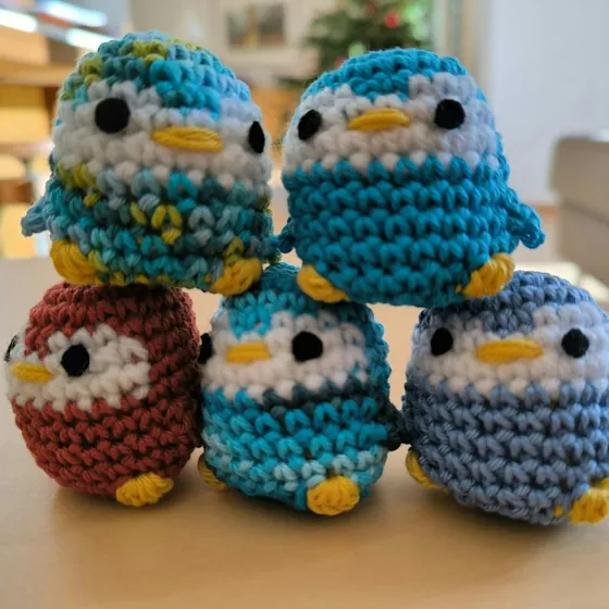 Crochet toys: original photo (phone photo at home)